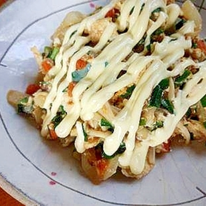 具沢山 炒り豆腐